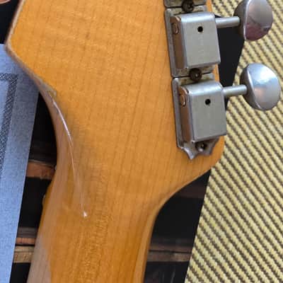 Fender Stratocaster Custom Shop '56 Limited Edition Heavy Relic 2024 - Black Over Sunburst image 7
