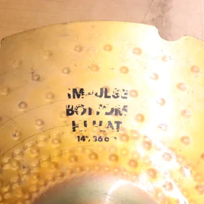 Zildjian 14" Impulse Bottom Hi Hat Cymbal image 2