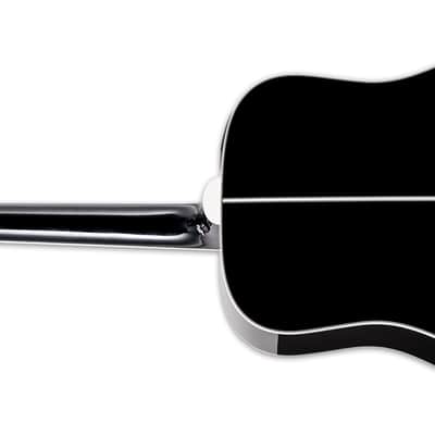 Takamine FT-341 Gloss Black Acoustic-Electric Guitar FT341 + Case Brand New FT 341 image 2