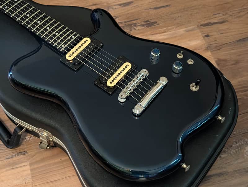 Carvin H2 Allen Holdsworth Electric Guitar 5.14Lbs 2000s Deep Pearl Blue Metallic W/OHSC image 1