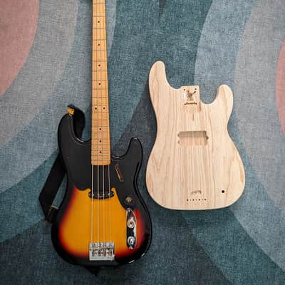 The Denim Lady: Warmoth P Bass 2023 image 16