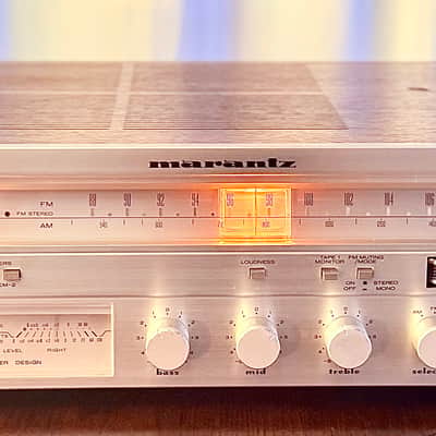 🎶✨ Marantz SR 2000 Vintage Stereo Receiver w/ Wood Case — Serviced, Ultrasonic-Cleaned image 2