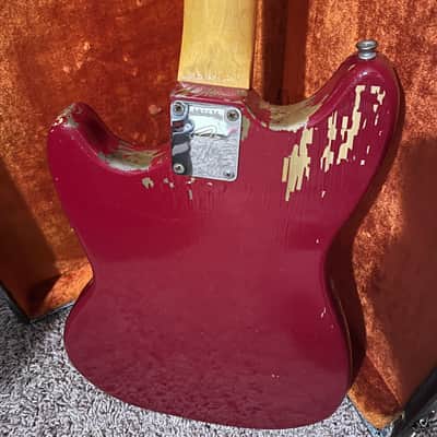 1966 Fender Mustang Dakota Red w/ OHSC image 6