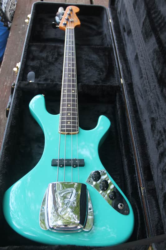 Fender Jazz Bass 1966 turquoise (modified) One of a Kind ! Bild 1