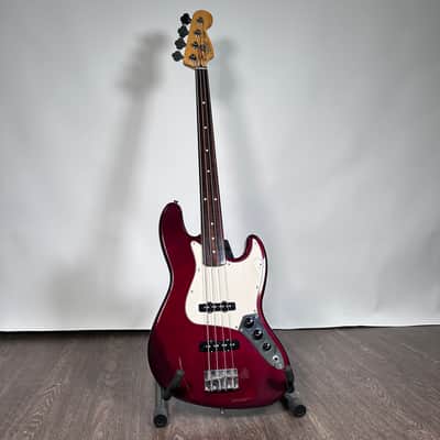 2004 Fender Jazz Bass Standard Rosewood Made in Mexico Midnight Wine