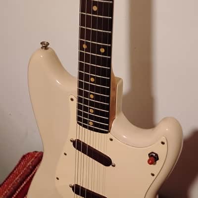 🎸 1960 Fender Duo-Sonic | Slab Board | Pro-Refin "Desert Sand" 🎸 image 7