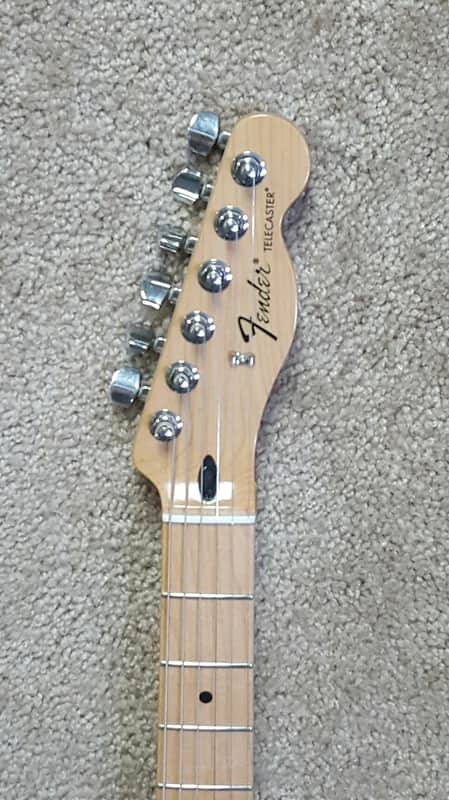 Fender Mexican Standard Swirl Telecaster Blue Swirl | Reverb