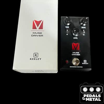 Keeley Muse Driver Andy Timmons Signature Overdrive 2024 - Black / Red - X15969 image 1