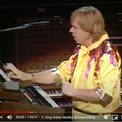 Rick Wakeman's Korg PS-3200 Polyphonic Synthesizer + PS-3010 Keyboard Controller +  PS-3060 Remote Controller image 15