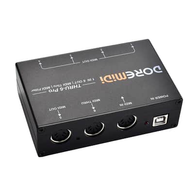 Kenton THRU-5 MIDI Thru Box. 1 MIDI IN to 5 MIDI THRU | Reverb