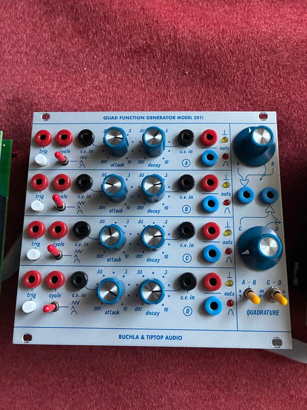 Tiptop Audio Buchla 281T Quad Function Generator 2022 - Present - Silver image 1