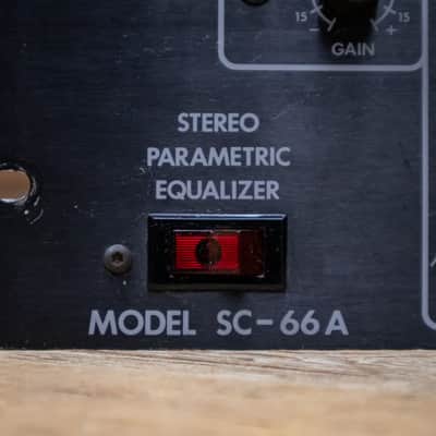 Ashly SC-66A (SC66A) Vintage Stereo Parametric Equalizer 2-Channel EQ U286698 image 5