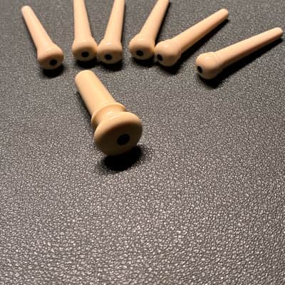 Antique Acoustics '31-'39 D-28 Style Bridge Pins - Ivory image 1