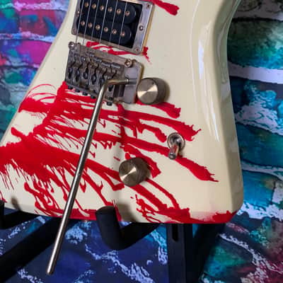 Aria ZZ Custom 1984 - Blood Splatter image 14