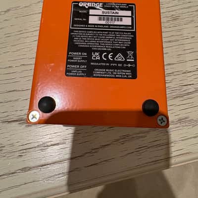 Orange Sustain Pedal image 2