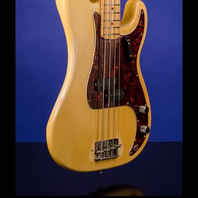 Fender Precision Bass (Maple Cap) 1968 See-thru blond image 22