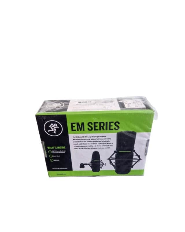 Mackie EM91C - Condenser Microphones - Black - Like New w/ Original Box image 1