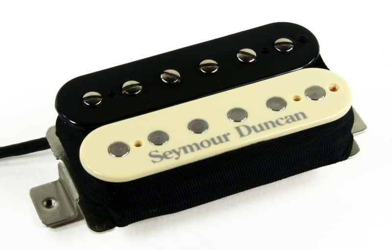 Seymour Duncan 11102-45-RZ SHPG-1n Pearly Gates Neck Pickup, Reverse Zebra  2-Day Delivery image 1