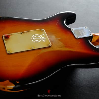 Fender Stratocaster Floyd Rose Classic HSS Sunburst Made in USA Aged Relic (VERY RARE) image 9