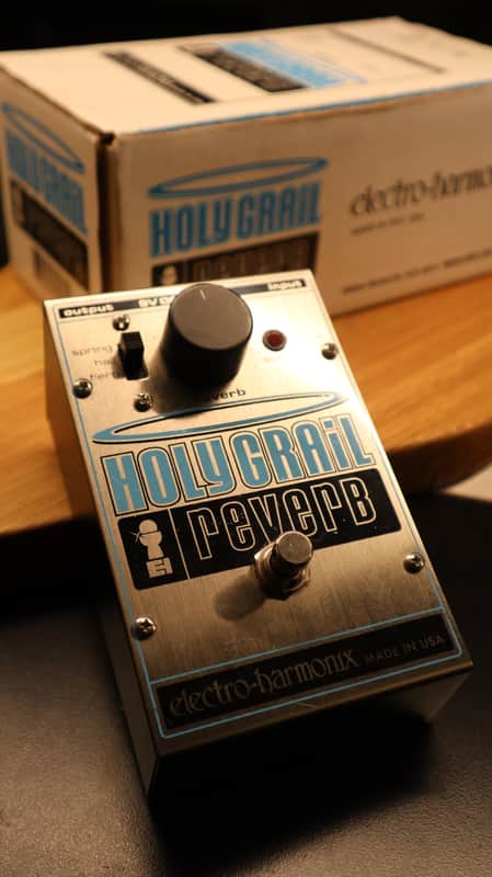 Electro-Harmonix Holy Grail Reverb V1 2002 - 2009 - Silver / Blue image 1