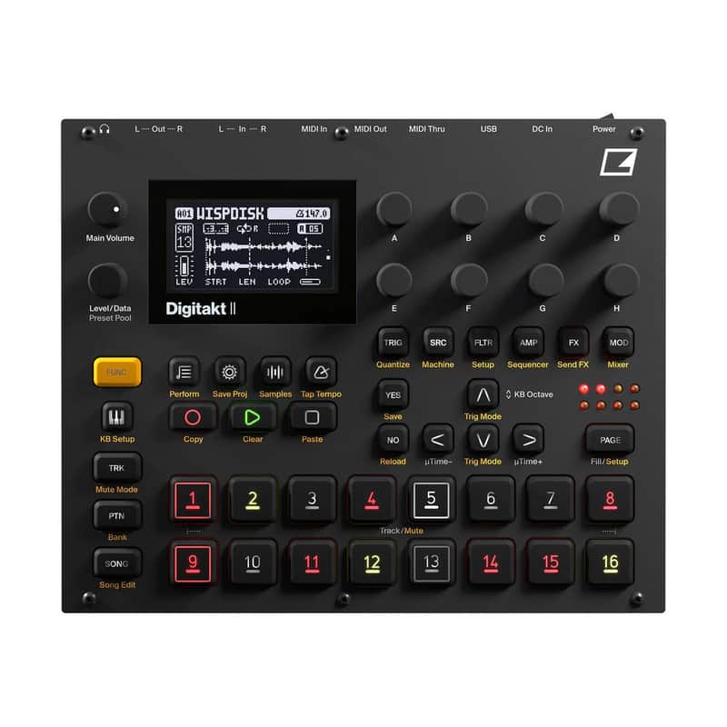 Elektron Digitakt II Sampling Drum Machine