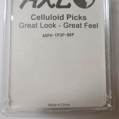 AXL Celluloid Thumb Picks Medium Size in Various Colors - Pack of 30 image 4