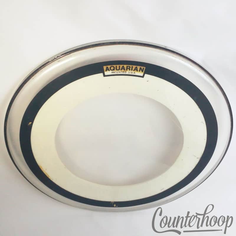 *Aquarian 26" Bass Drum Head Impact I Drumhead Floating-Muffling-Ring Batter USA image 1