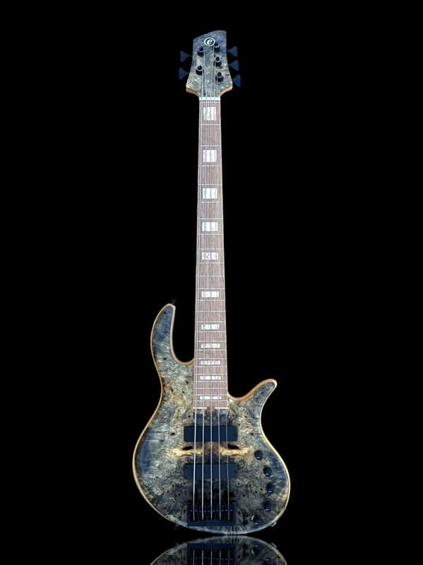 Elrick EVO Gold 5 String Buckeye Burl 2024 - Natural image 1