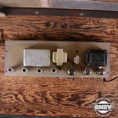 Fender Tremolux 6G9-B 30-Watt 2x10" Piggyback Guitar Amp 1960 - 1963 - Blonde image 10