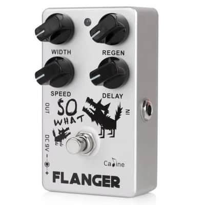Caline CP-66 Flanger Guitar Effect Pedal True Bypass, FREE PICK + HOLDER+ FREE SHIP USA image 8