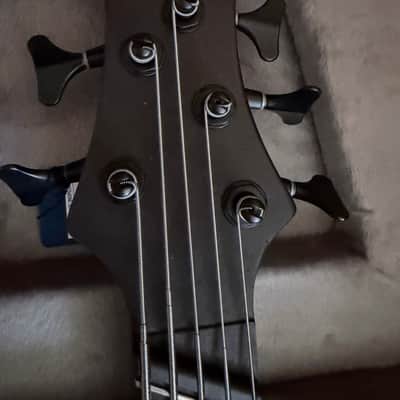 Ibanez BTB805MS-TGF Bass Workshop 2022 - Present - Transparent Gray Flat image 3