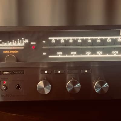 🚀🚀🚀 Vintage Harman Kardon HK-450 Receiver - Serviced + Cleaned + LED image 5