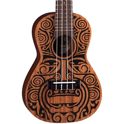 Luna Tribal Mahogany Concert Ukulele