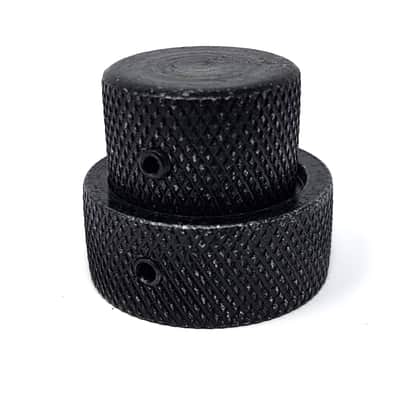 Brio Concentric Stacked Knobs for Jazz Bass Gold Nickel Black image 13