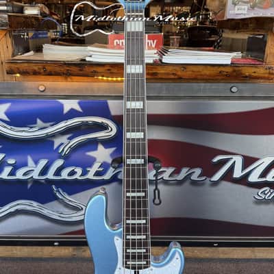Lakland Skyline Darryl Jones DJ-5 - 5-String Bass Guitar - Lake Placid Blue Finish image 11