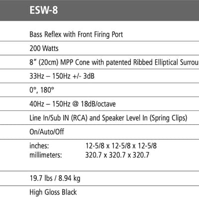 ENERGY ESW-8 2008 - Gloss Black image 6