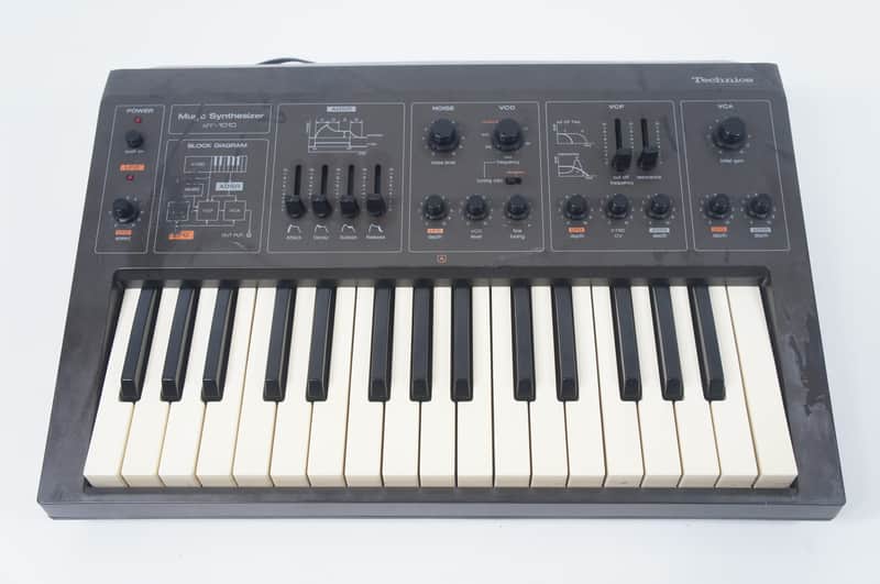 Technics SY-1010 Analog Synthesizer Keyboard RARE image 1