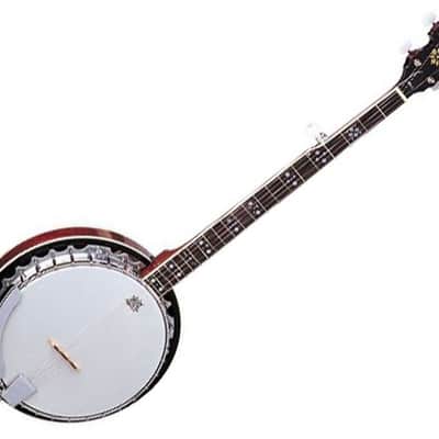 Oscar Schmidt OB5 Blue Grass Remo Head Mahogany Back Nato Neck Wood 5-String Resonator Banjo image 5