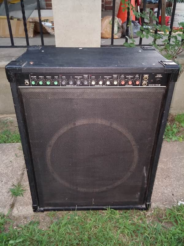 1980's Yamaha B100-115III Bass Guitar Amplifier | Reverb