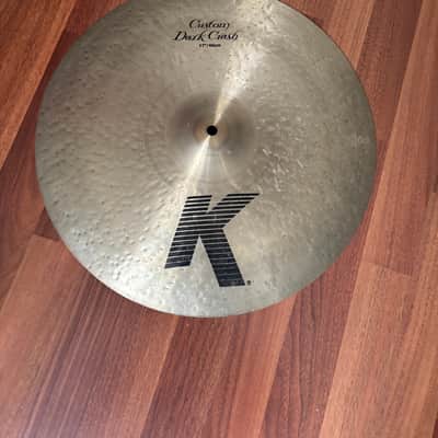 Zildjian 17" K Custom Dark Crash Cymbal - Traditional image 1