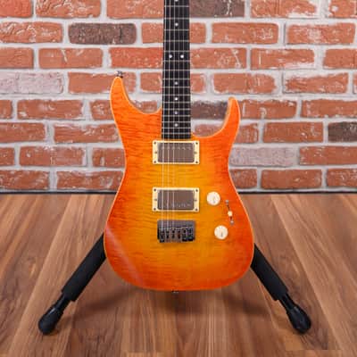 Jackson USA Custom Shop Swee-Tone Prototype #6 Washed Cherry Burst Early 2000s w Gator Hard Shell Case (video demo) image 4
