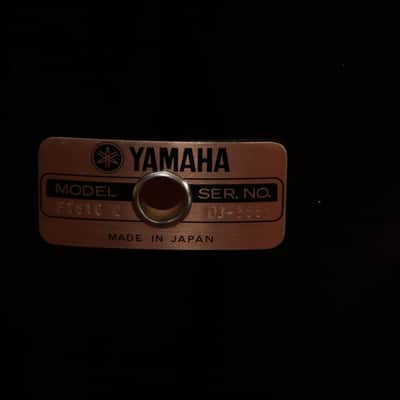 Yamaha 16" Tour Custom 8000 - solid black floor tom 16"x16 image 9