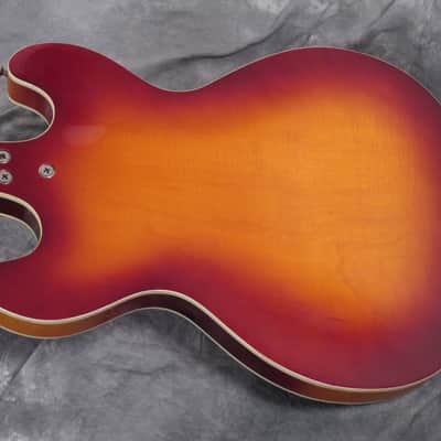 Kay Professional K650 1967 Sunburst - Vintage Valco Silvertone Guitar Husk Project image 5