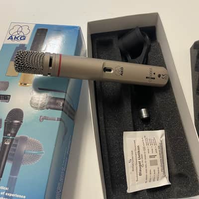 AKG C1000 S Small Diaphragm Multipattern Condenser Microphone | Reverb
