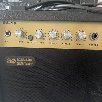 Acoustic Solutions GA-10 10W Guitar Amp - Great Condition, Perfect for Beginners image 2