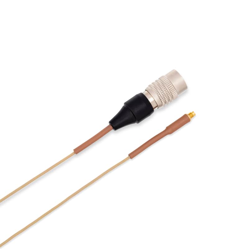 Mogan 1.2mm Replacement Cable for Audio-Technica Beltpacks, Beige image 1