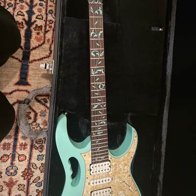 Ibanez JEM70V-SFG Steve Vai Signature with Rosewood Fretboard 2012 - 2017 - Sea Foam Green image 2