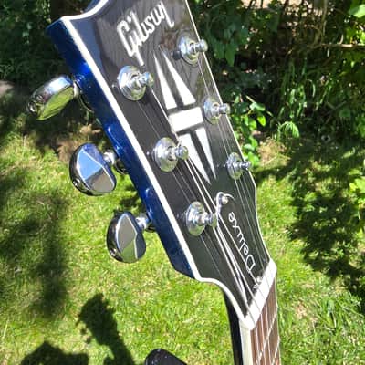 Gibson SG Deluxe Blue Burst Metallic image 6