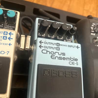 Boss CE-5(a) Chorus Ensemble (Dark Gray Label) 2001 - Present - Blue image 2
