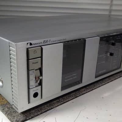 1983 Nakamichi BX-1 Silverface Stereo Cassette Deck New Belts & Complete Serviced 08-28-2025 Excellent Condition #730 image 5